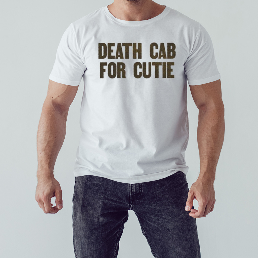 Death cab for cutie DCFC slant shirt