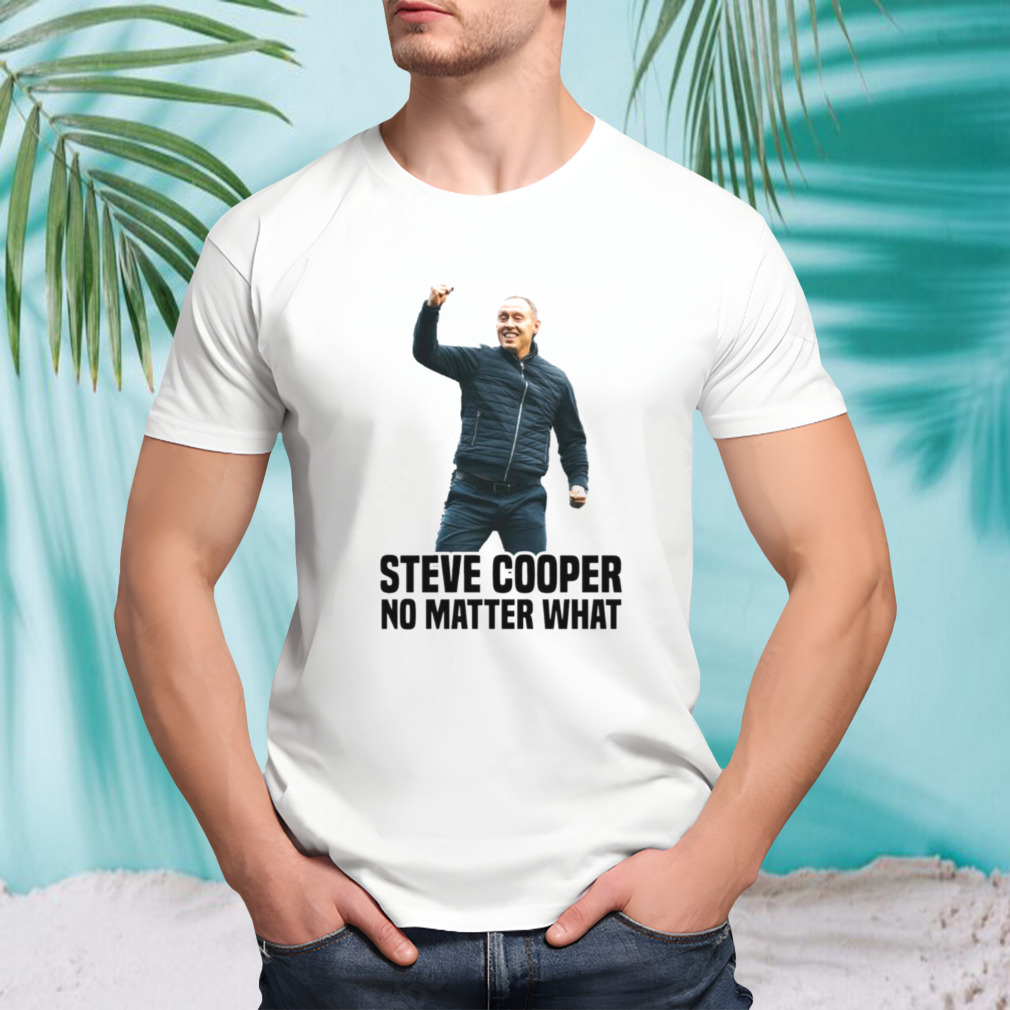Steve Cooper Nottingham Forest Manager shirt