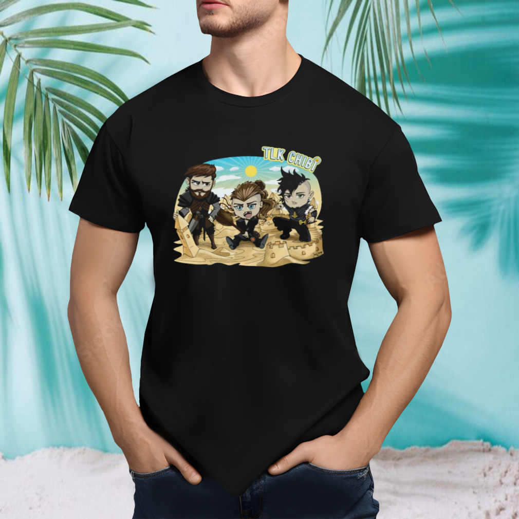 The Last Kingdom Chibi Finan Uhtred Sihtric shirt