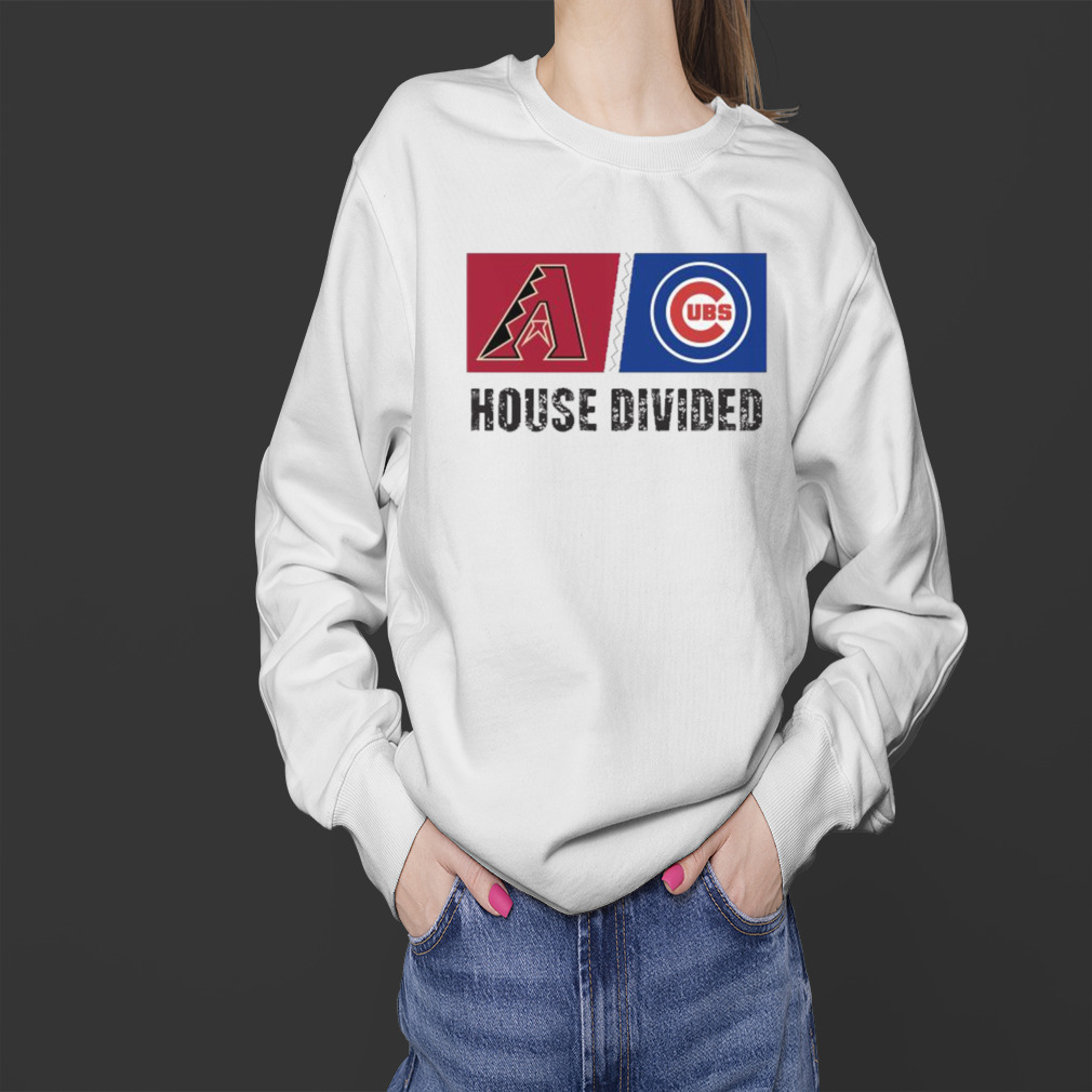 Arizona Diamondbacks vs Chicago Cubs House Divided Shirt - Limotees