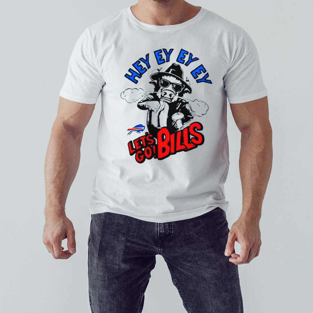 Buffalo Bills Let’s Go Bills Mascot Hey Ey Ey Ey T-Shirt 1 Unisex shirt