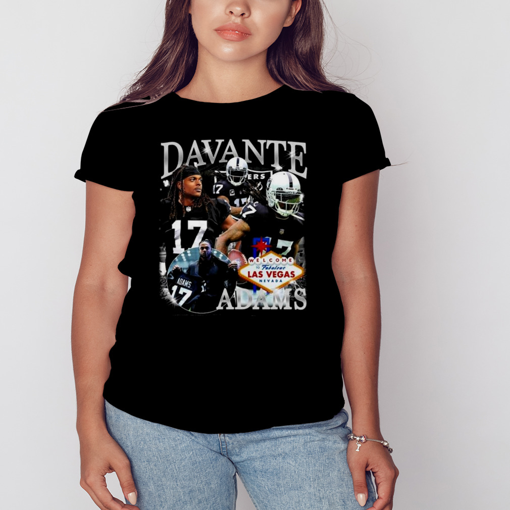 Davante Adams #17 Las Vegas Raiders Vintage T-shirt,Sweater