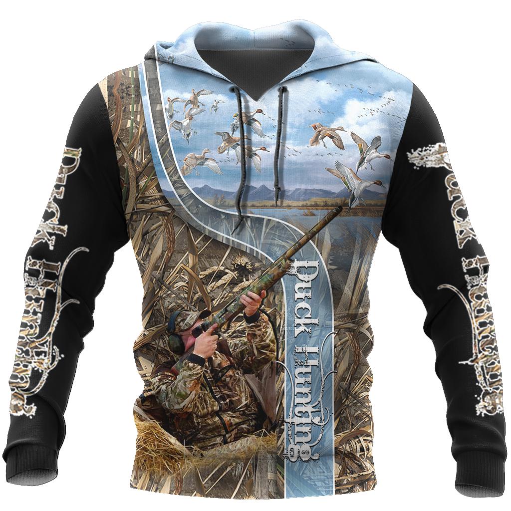 Duck Hunting All Over Print For Men & Women HT1470 1 Duck Hunting All Over Print For Men & Women HT1470