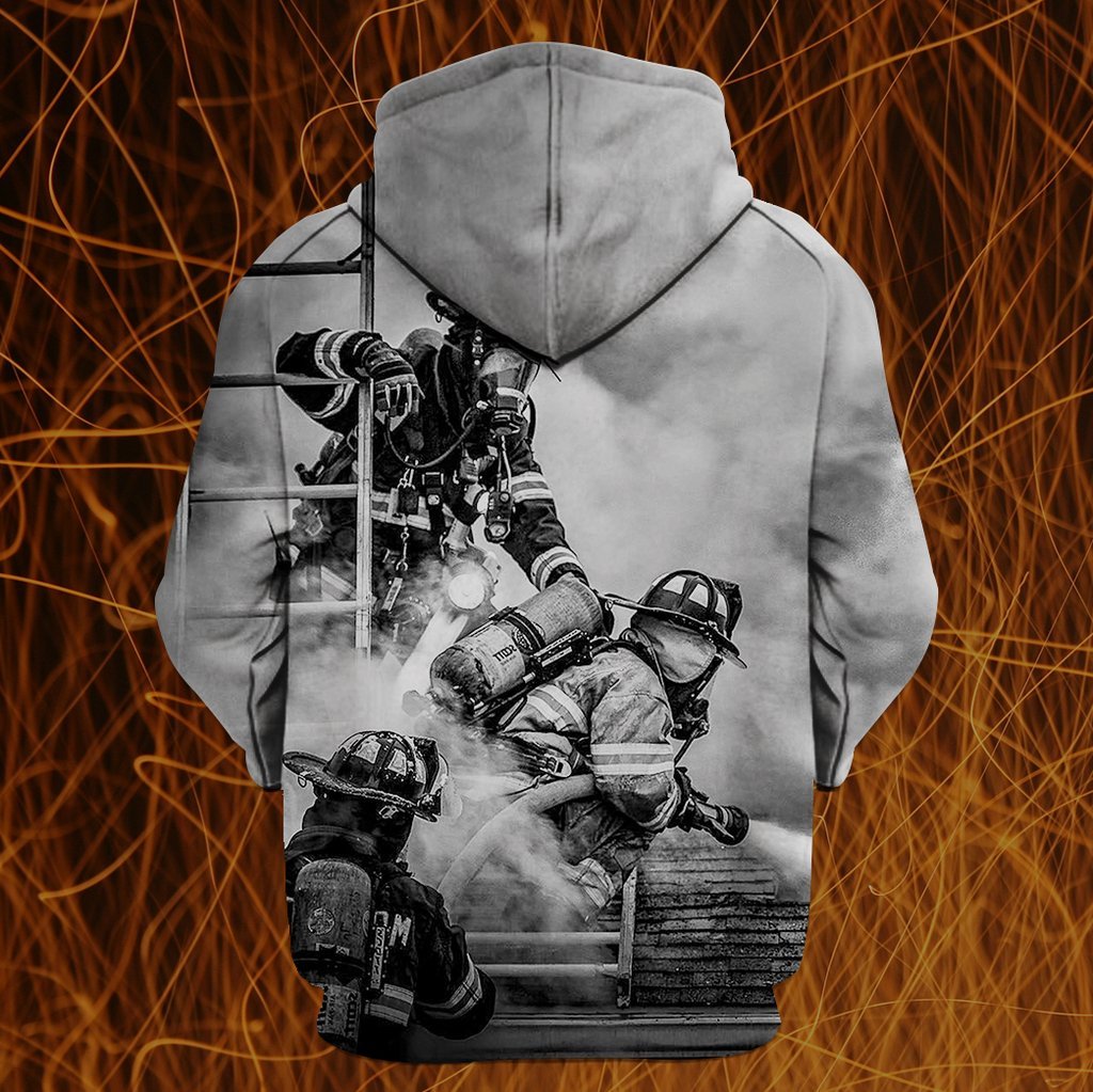 Fire Fighter Black All Over Print For Men & Women HO3116 2 Fire Fighter Black All Over Print For Men & Women HO3116
