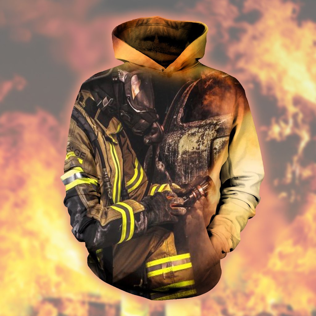 Fire Fighter The Cools Men All Over Print  For Men & Women  HO3077
