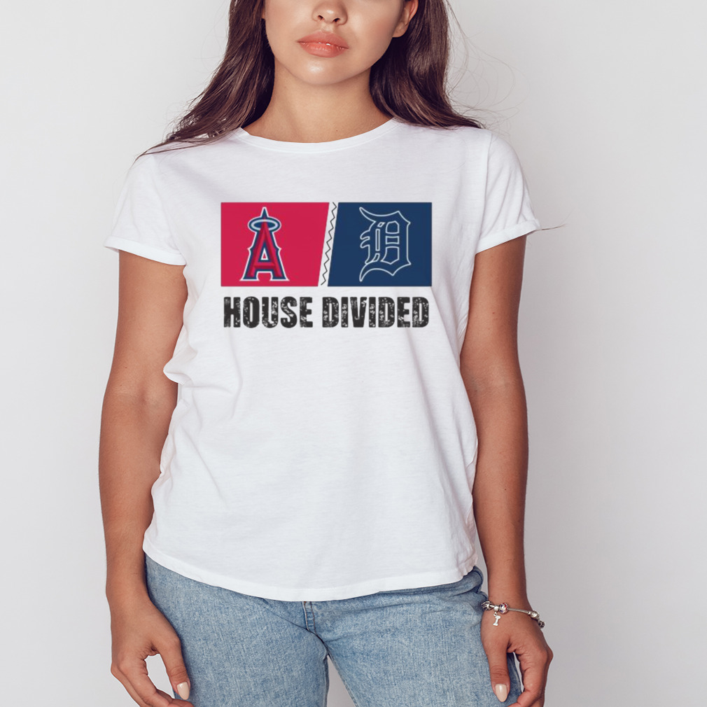 Los Angeles Angels vs Detroit Tigers House Divided Shirt 2 Women's shirt