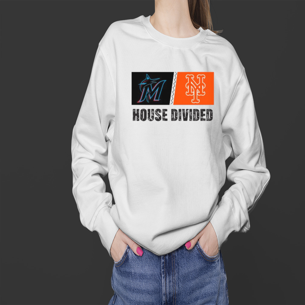 Miami Marlins vs New York Mets House Divided Shirt 4 Sweater