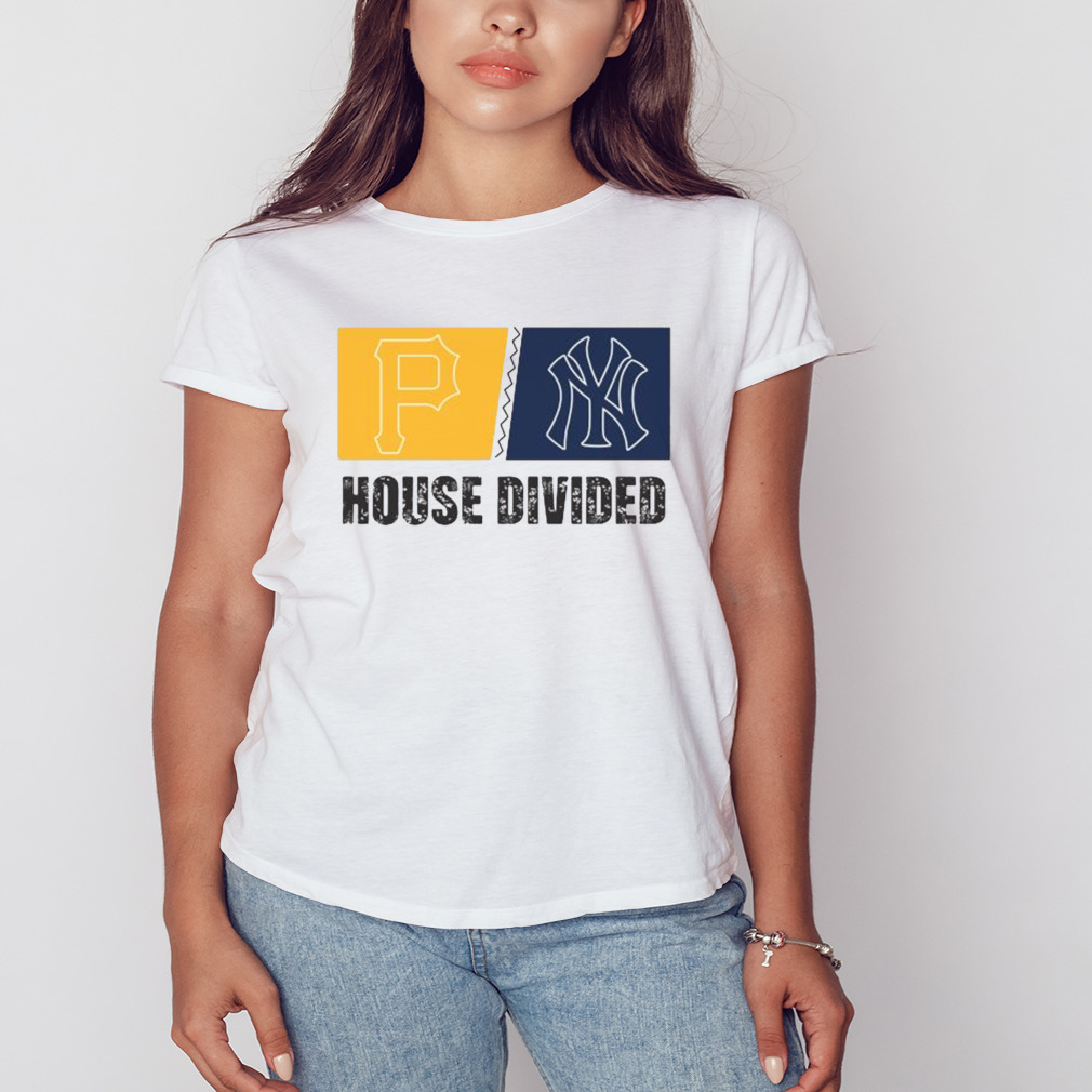 Pittsburgh Pirates vs New York Yankees House Divided Shirt