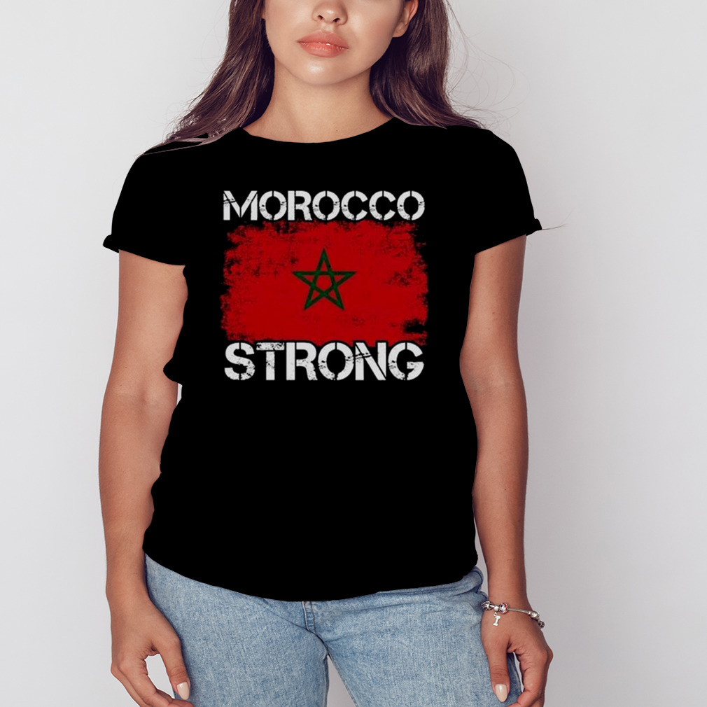 Pray For Morocco Morocco Strong T-shirt 2 Women's tshirt