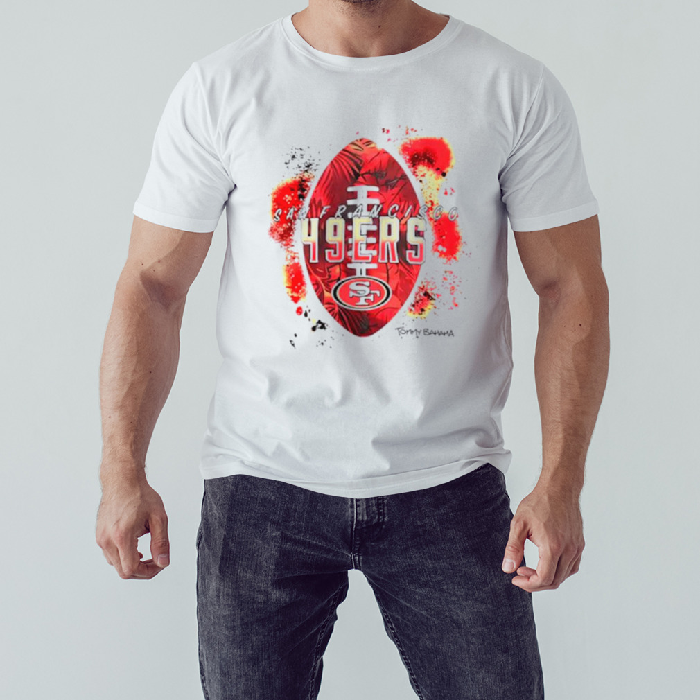 San Francisco 49ers Tommy Bahama Graffiti Touchdown shirt 1 Unisex shirt