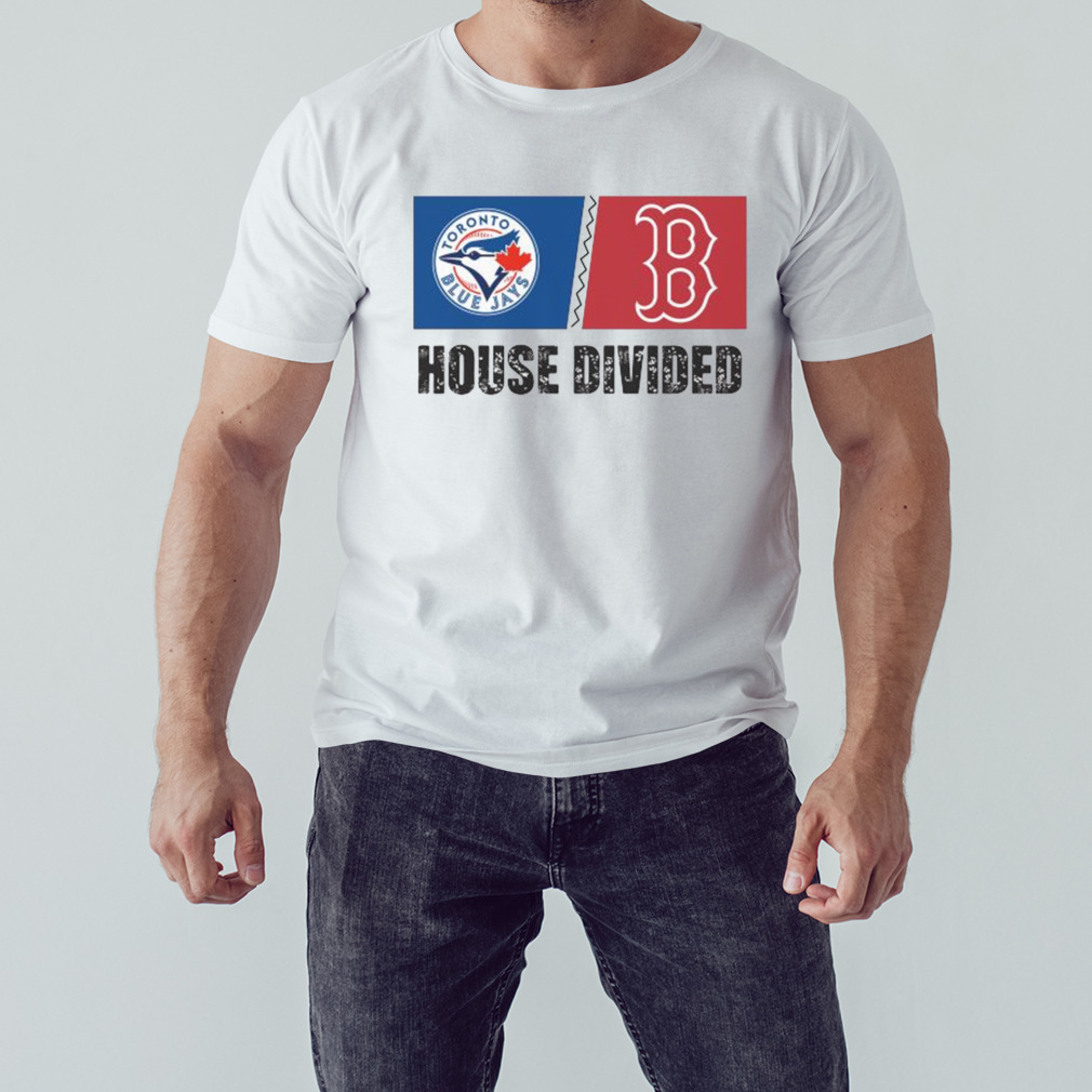 Toronto Blue Jays Vs Boston Red Sox House Divided Shirt
