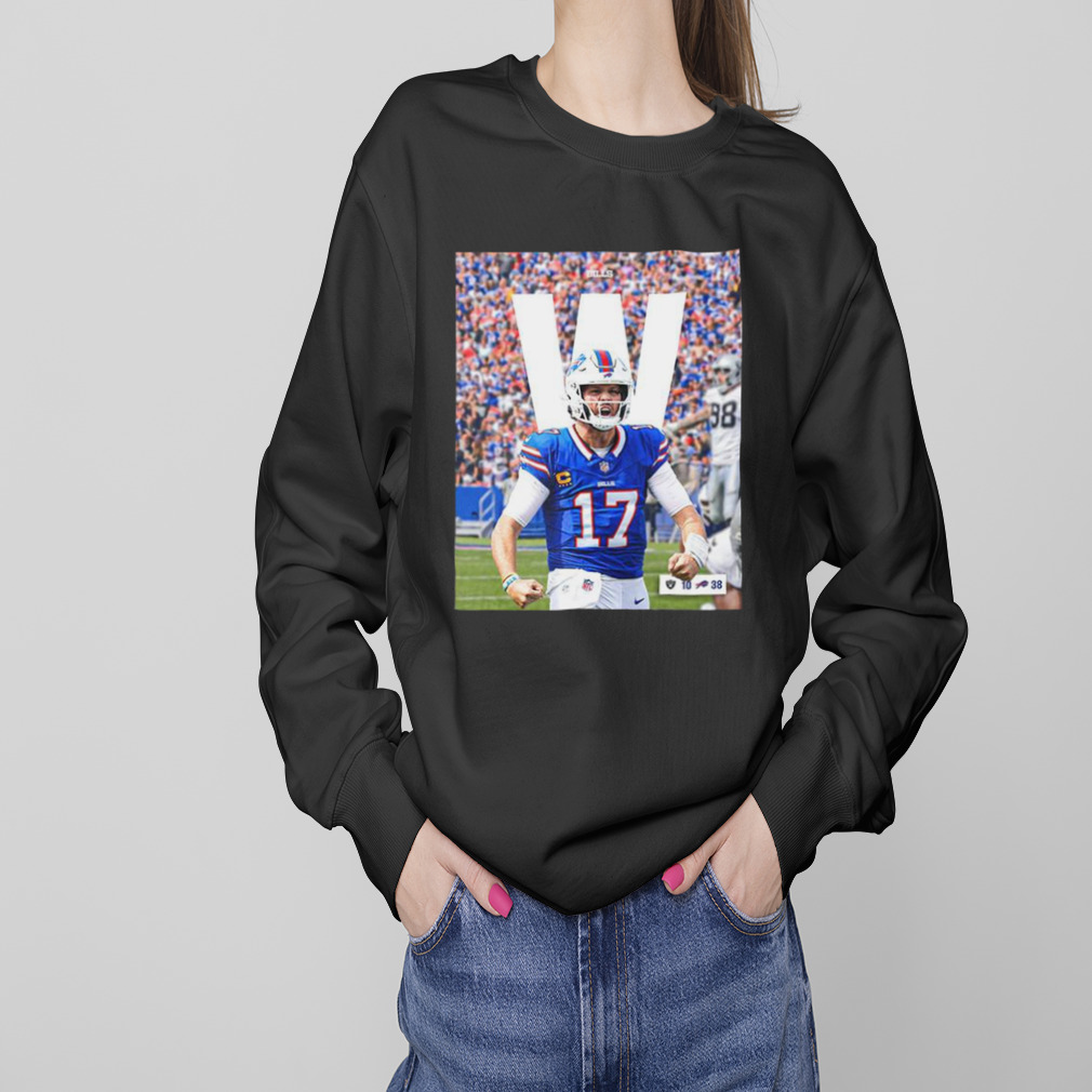 Buffalo Bills Big Wins Big Dubs Las Vegas Raiders vs Buffalo Bills With 38 Points Josh Allen MVP T-Shirt 4 Sweaters