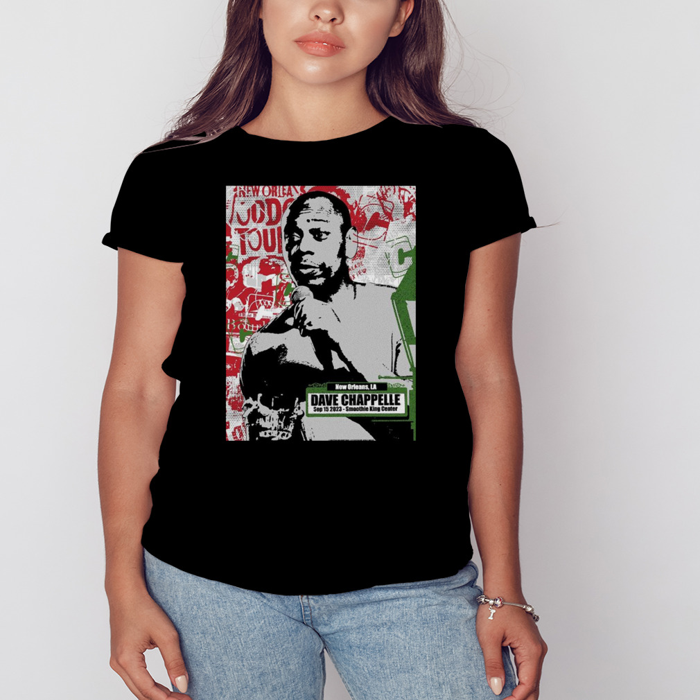 Dave Chappelle Show In New Orleans LA September 15 2023 Smoothie King Center T-Shirt 2 Women's tshirt