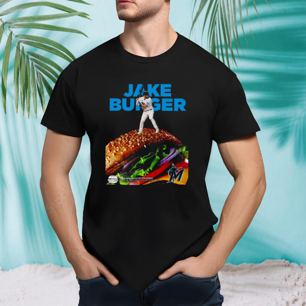 Jake Burger Miami Marlins Shirt