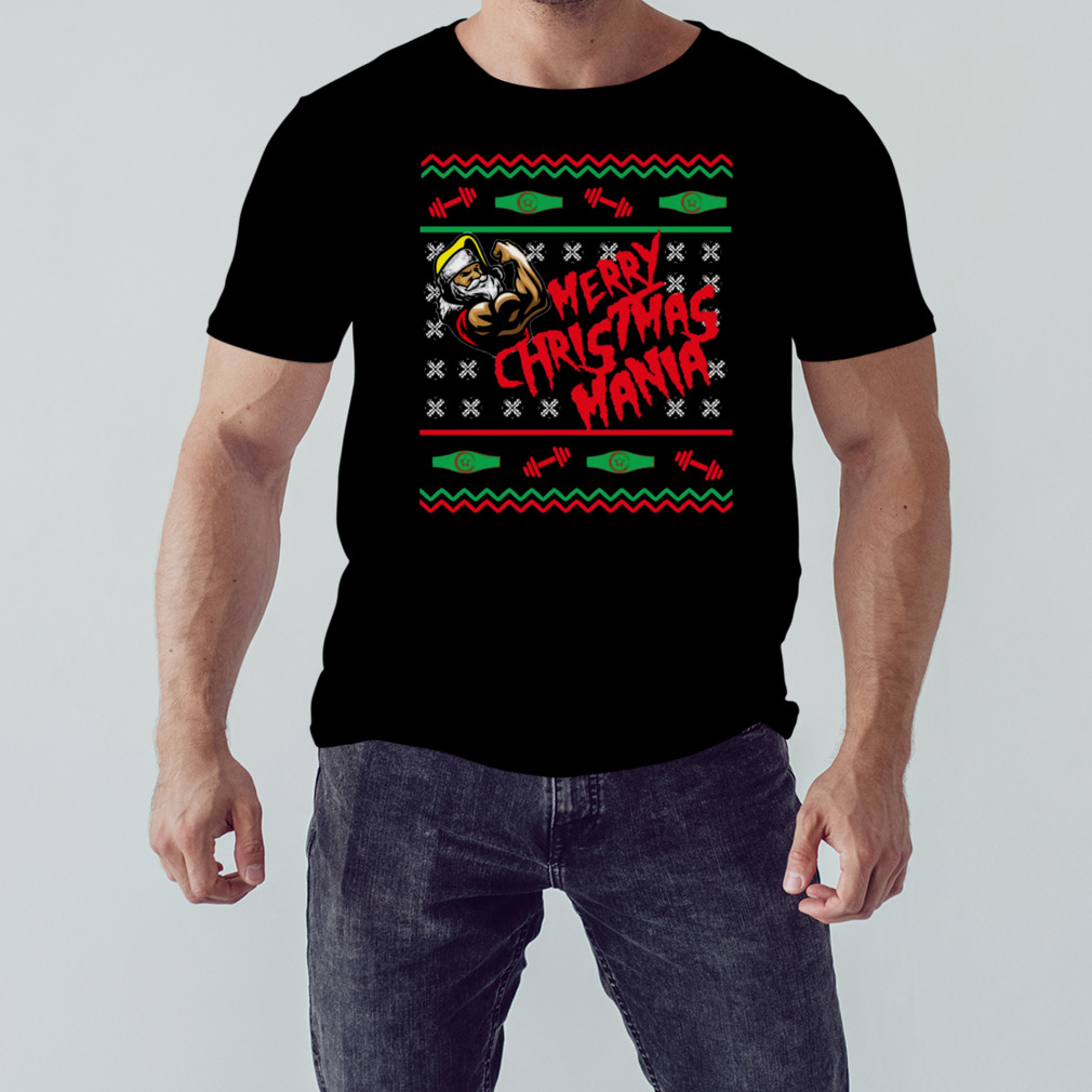 Mania Pro Wrestling Christmas shirt 1 Unisex tshirt