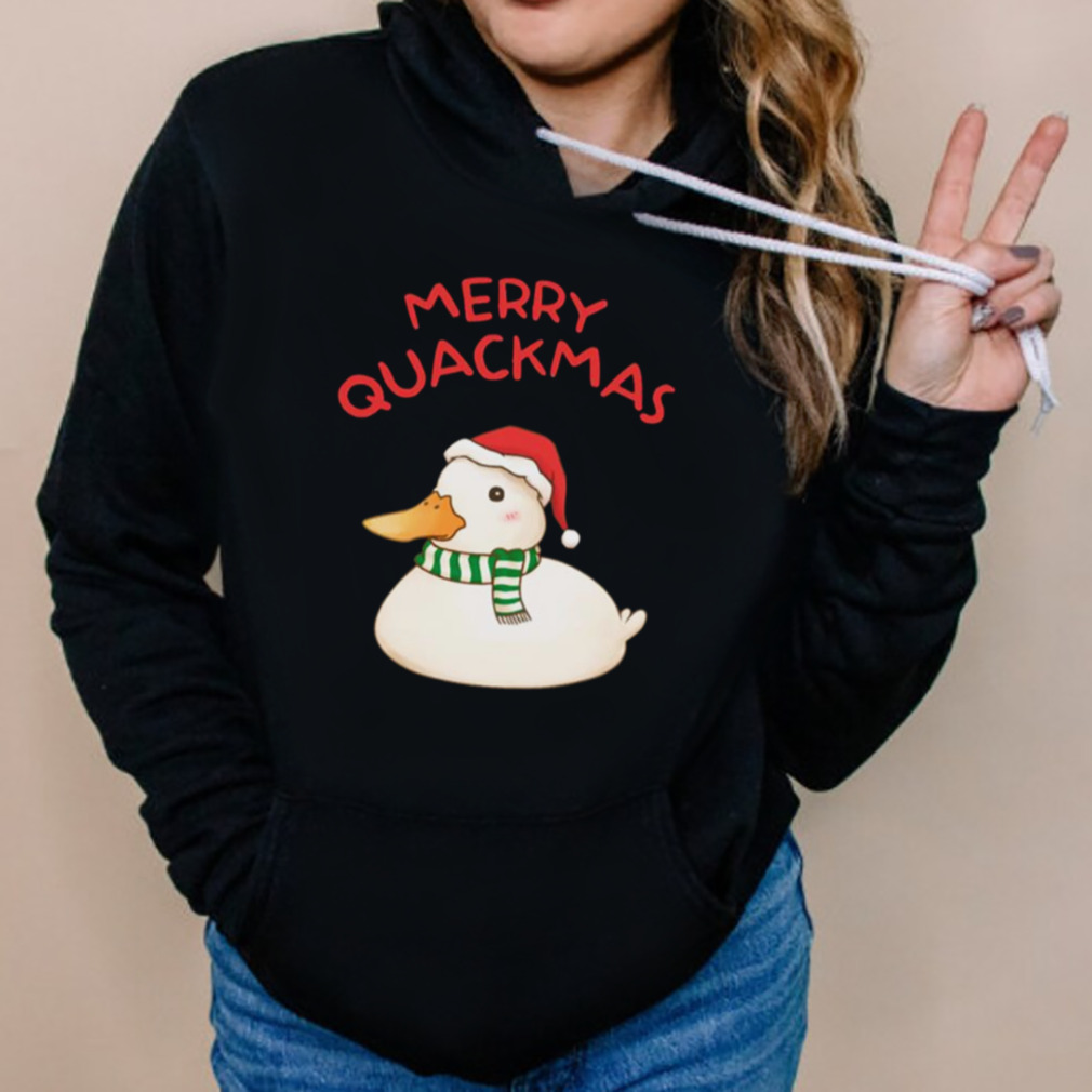 Merry Quackmas Cute Christmas Duck shirt 5 Hoodies