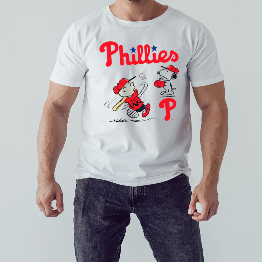 Charlie Brown And Snoopy Playing Baseball Philadelphia Phillies
