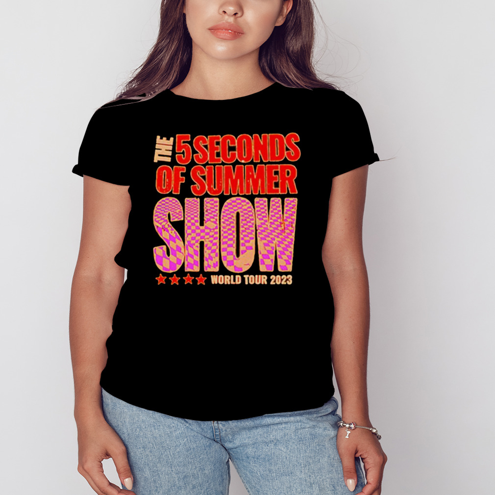 The Five Seconds Summer Show World Tour shirt 2 Women's tshirt