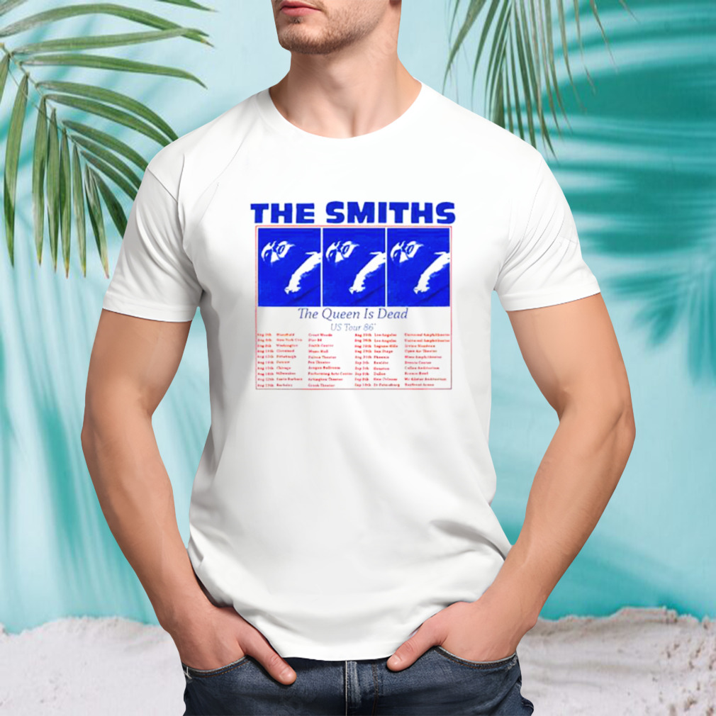 The Smiths the queen is dead us tour 86 shirt