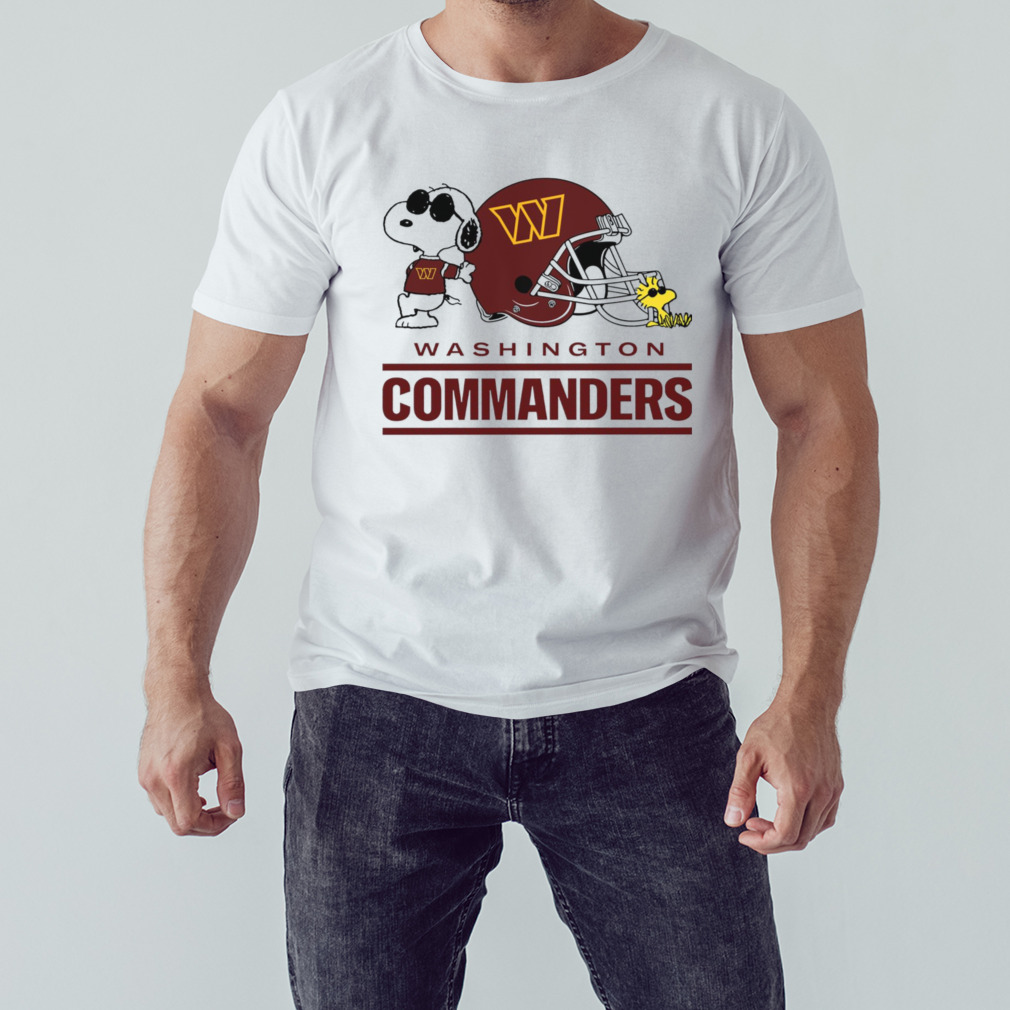 Washington Commanders Snoopy And Woodstock Shirt