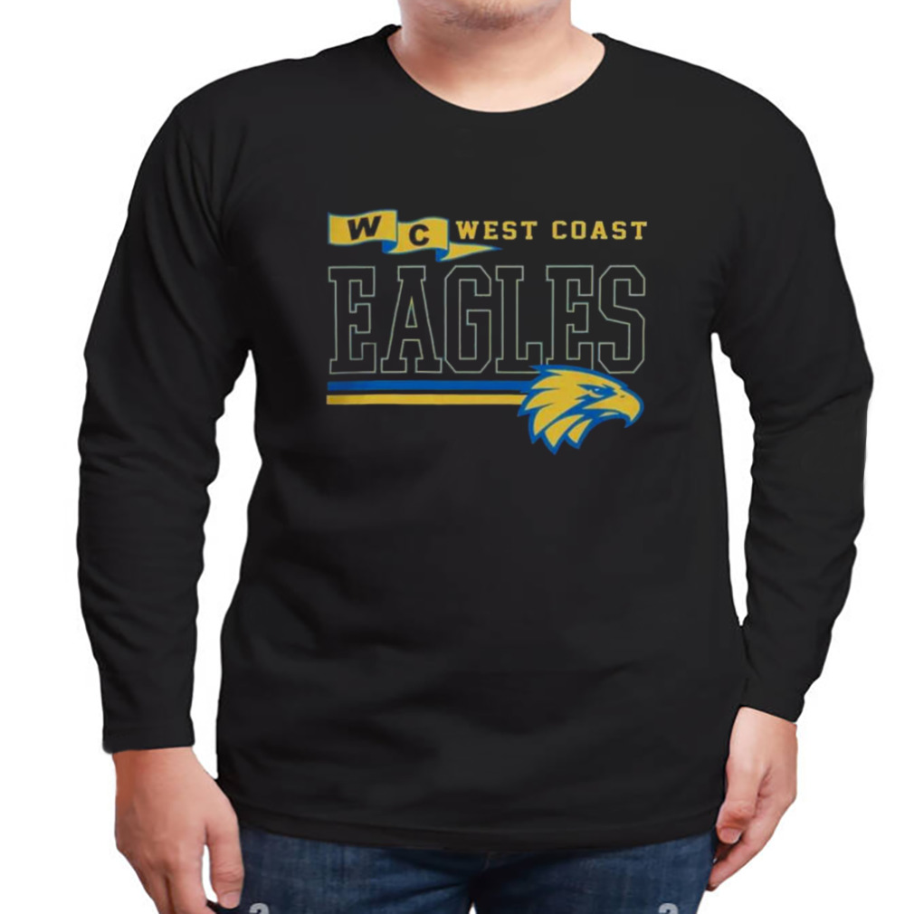 Wce super west coast eagles adult shirt 3 Longsleeve tshirt