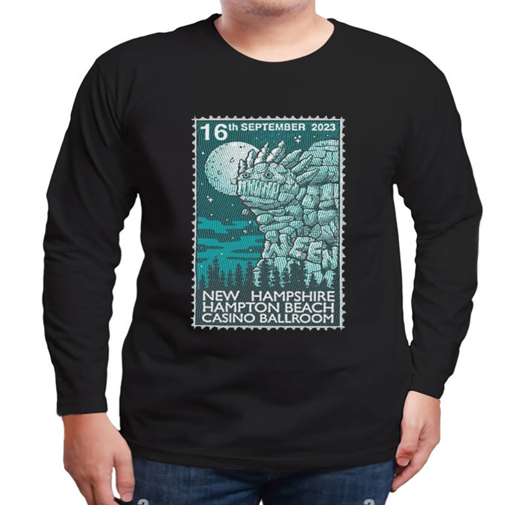 Ween New Hampshire Hampton Beach Casino Ballroom 16th September 2023 Tour T-Shirt 3 Longsleeve tshirt