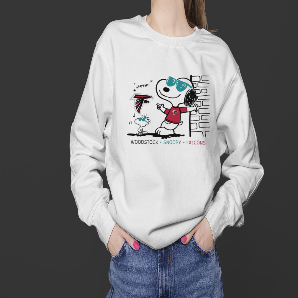 Woodstock Snoopy Falcons shirt, hoodie, sweater, long sleeve and