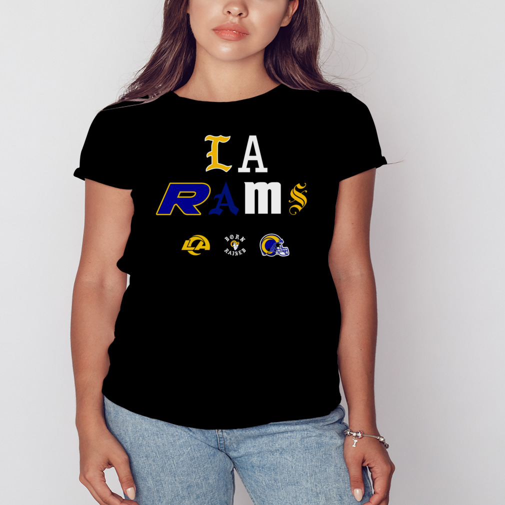 BORN X RAISED + RAMS INSIGNIA shirt 2 Women's tshirt
