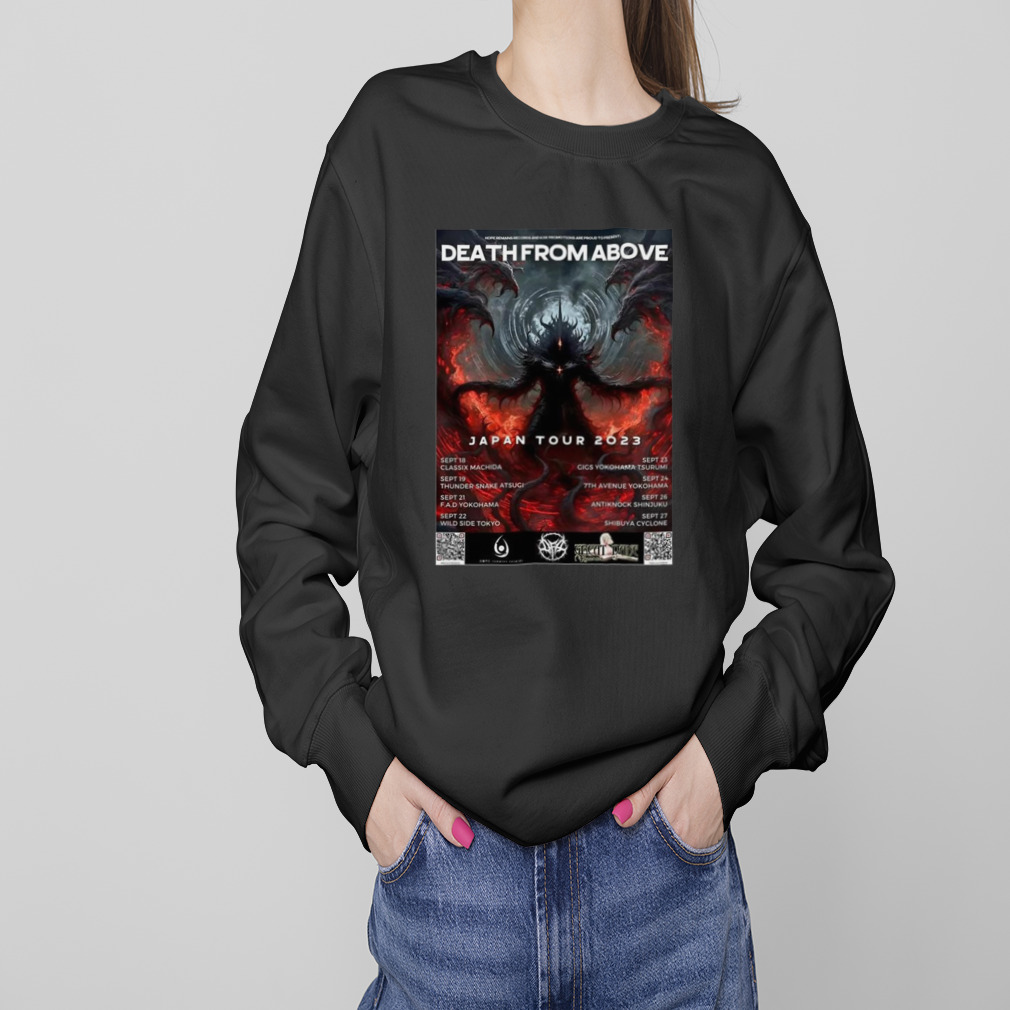 Death From Above Japan Tour 2023 T-shirt 4 Sweaters