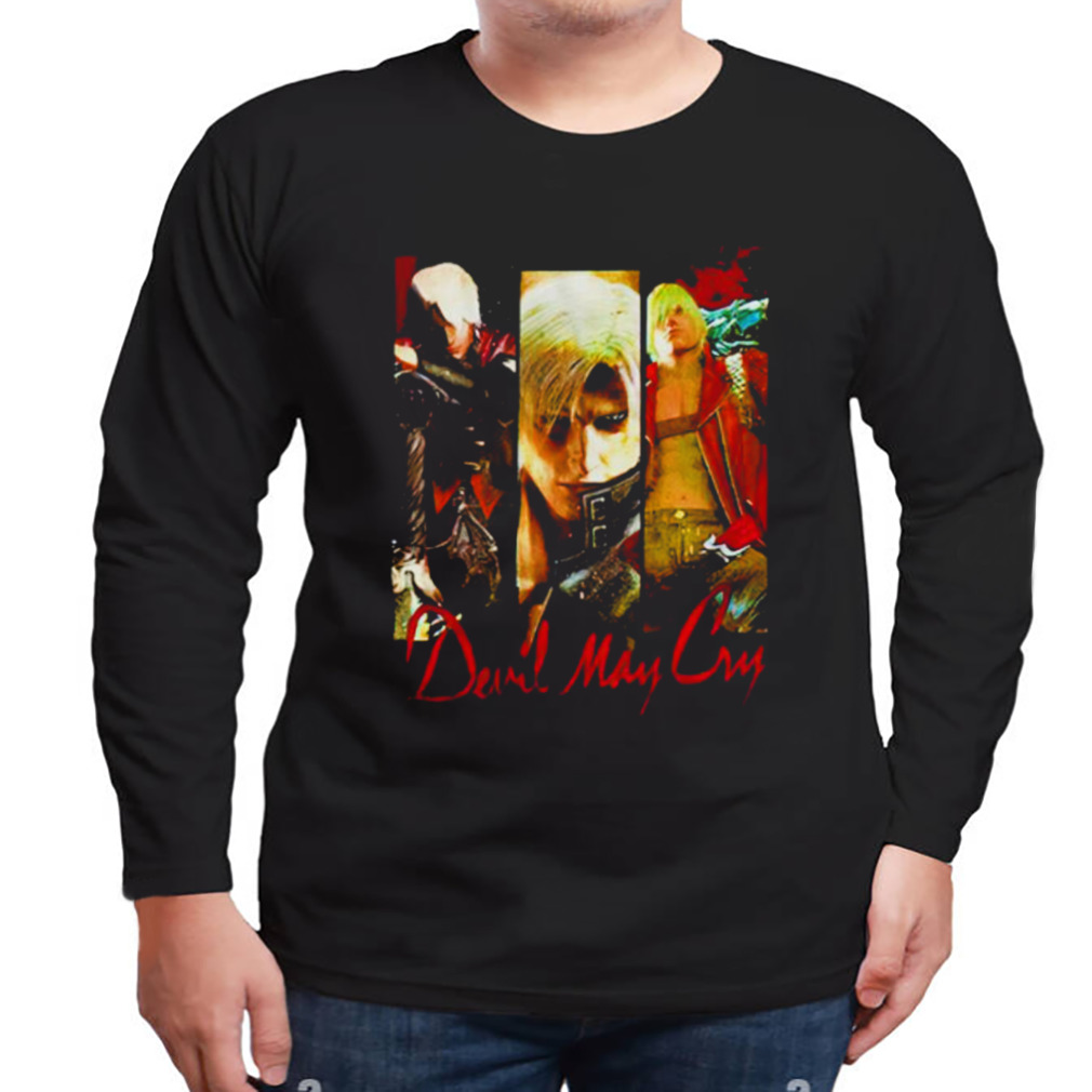 Devil May Cry Trio shirt 3 Longsleeve tshirt