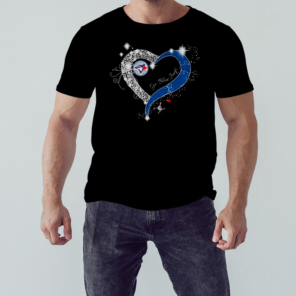 Diamond Heart Toronto Blue Jays Go Blue Jays 2023 shirt 1 Unisex tshirt