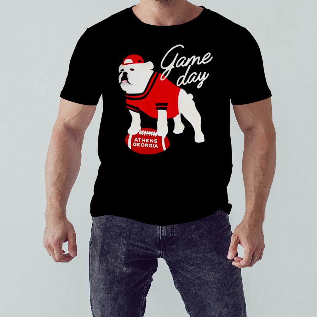 Game Day Athen S Georgia University Of Georgia Football shirt 1 Unisex tshirt
