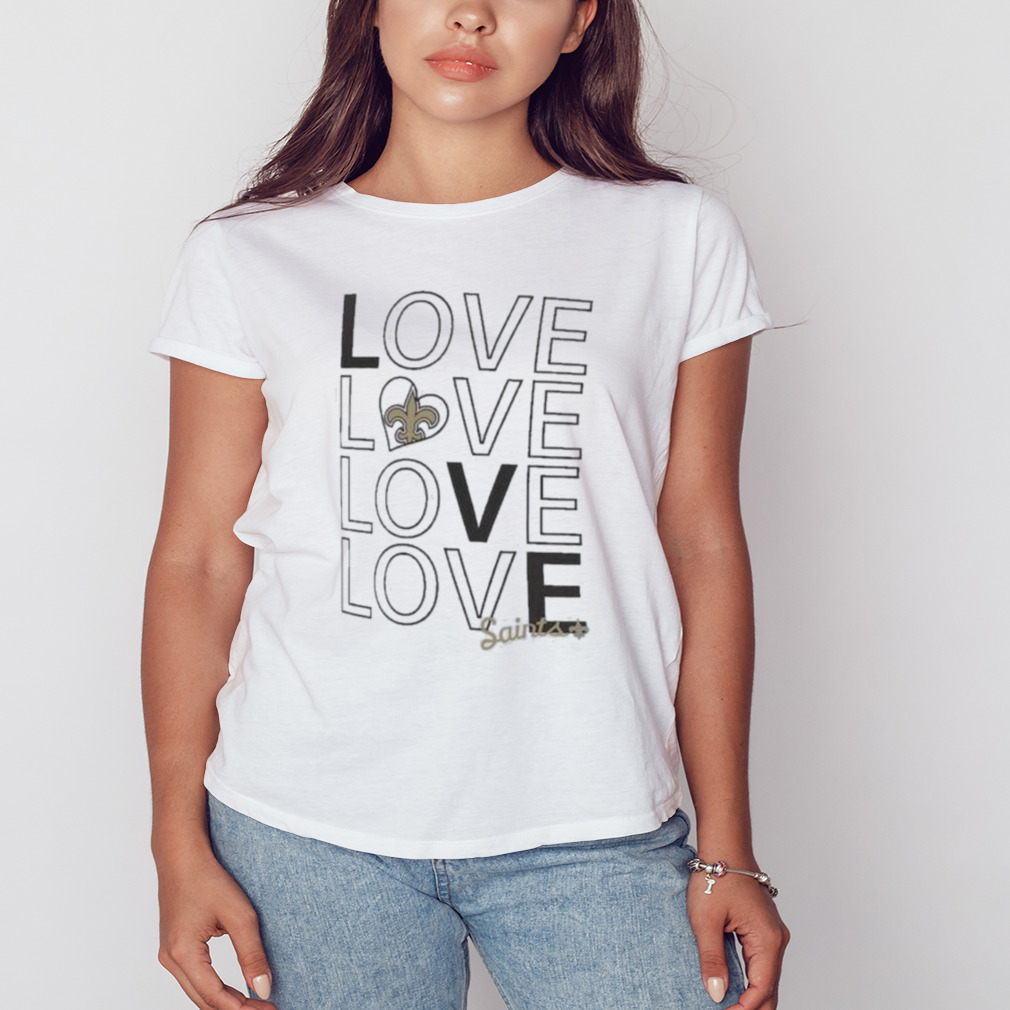 New Orleans Saints G III Love Graphic Shirt - Guineashirt Premium ™ LLC