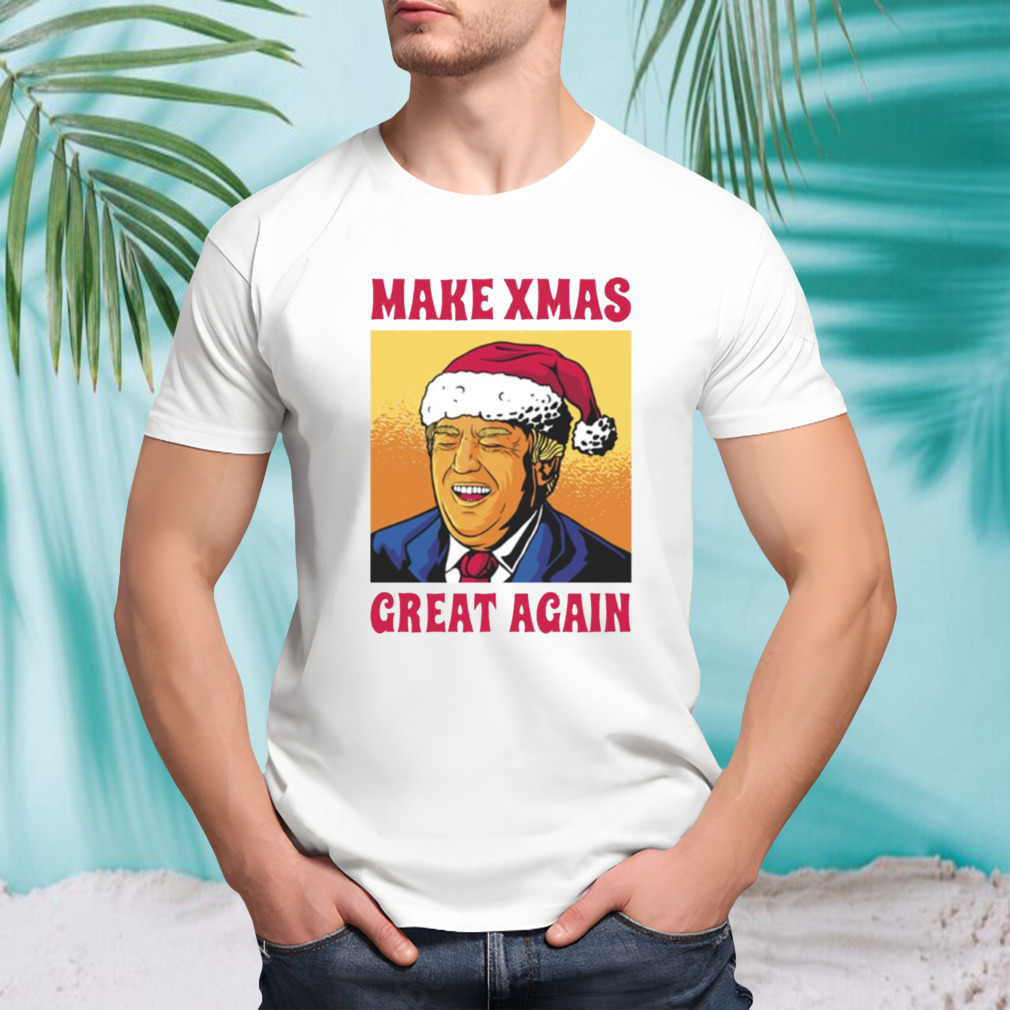 Trump Make Christmas Great Again Funny Christmas shirt