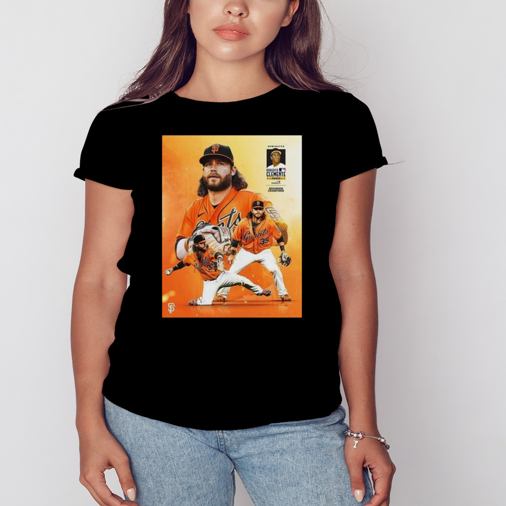 Quality Brandon Crawford Is The SF Giants Nominee For The 2023 Roberto  Clemente Award Poster Canvas - Roostershirt