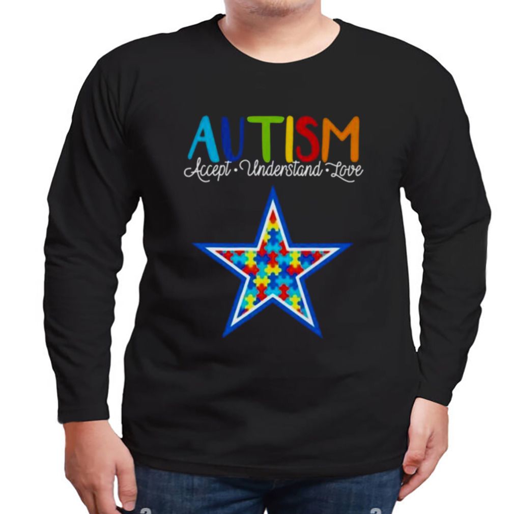 Dallas Cowboys NFL Special Autism Awareness Design Hoodie T Shirt - Growkoc