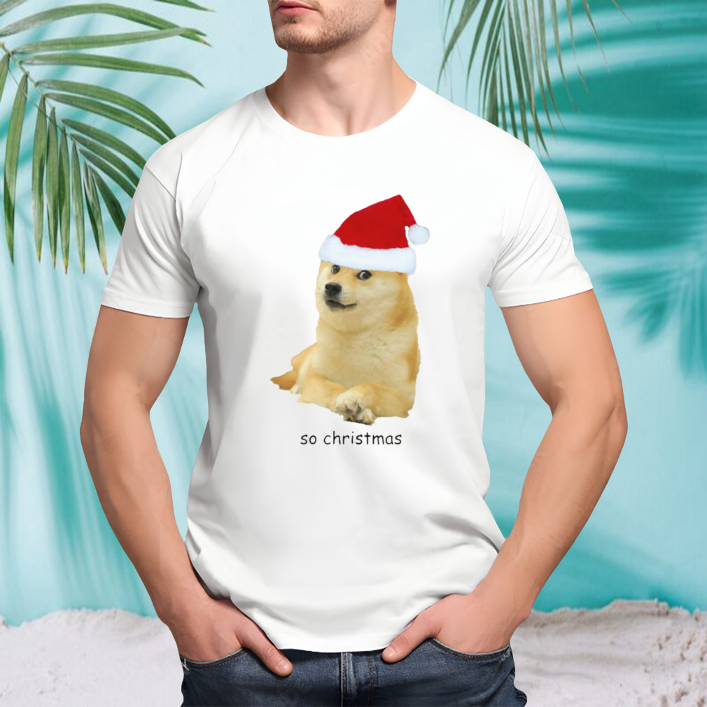 Doge Wow Christmas shirt