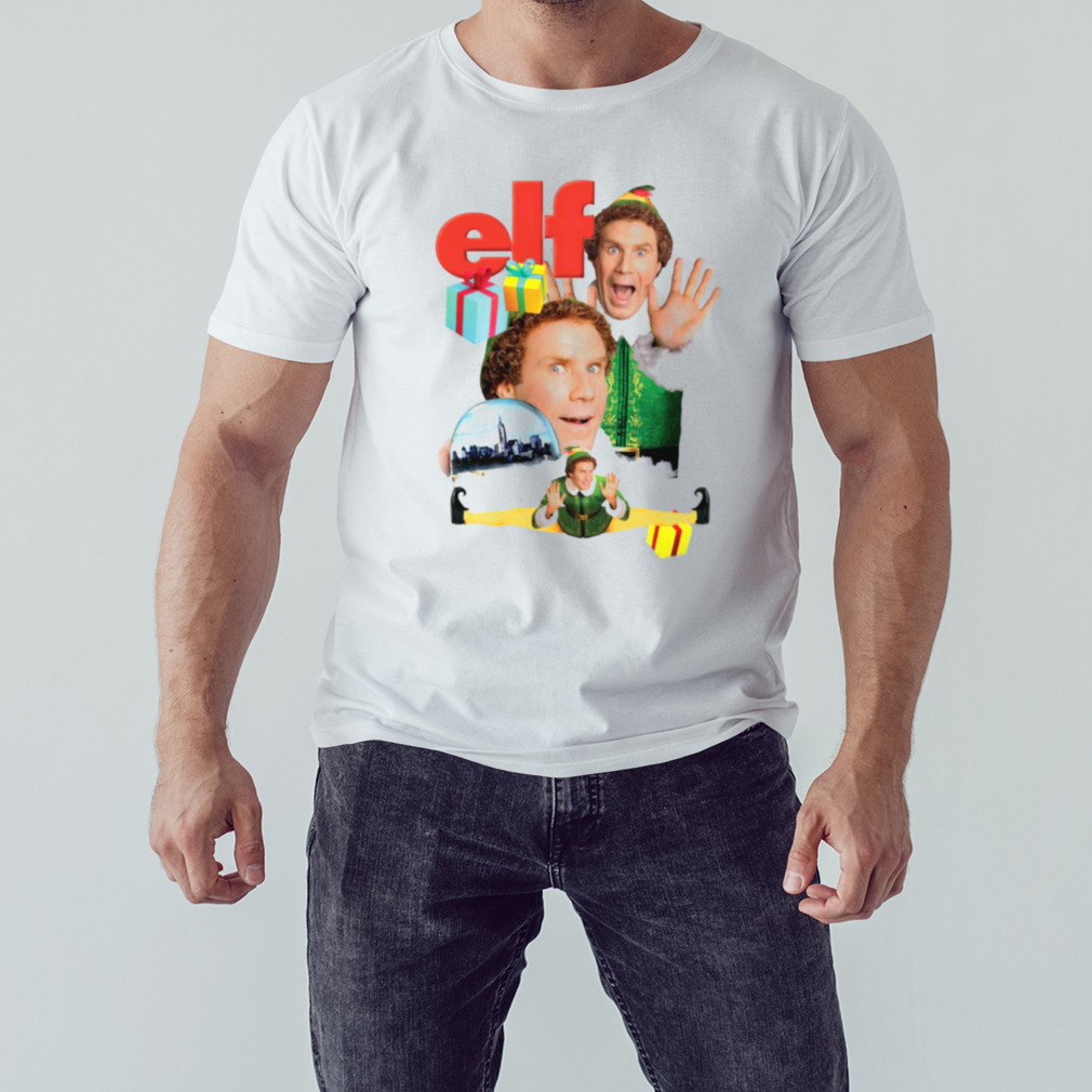 Elf Collage Christmas shirt