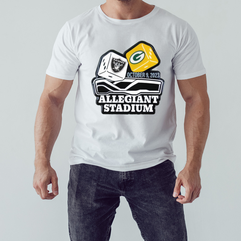 Las Vegas Raiders Vs Green Bay Packers October 9 2023 Allegiant Stadium T-Shirt