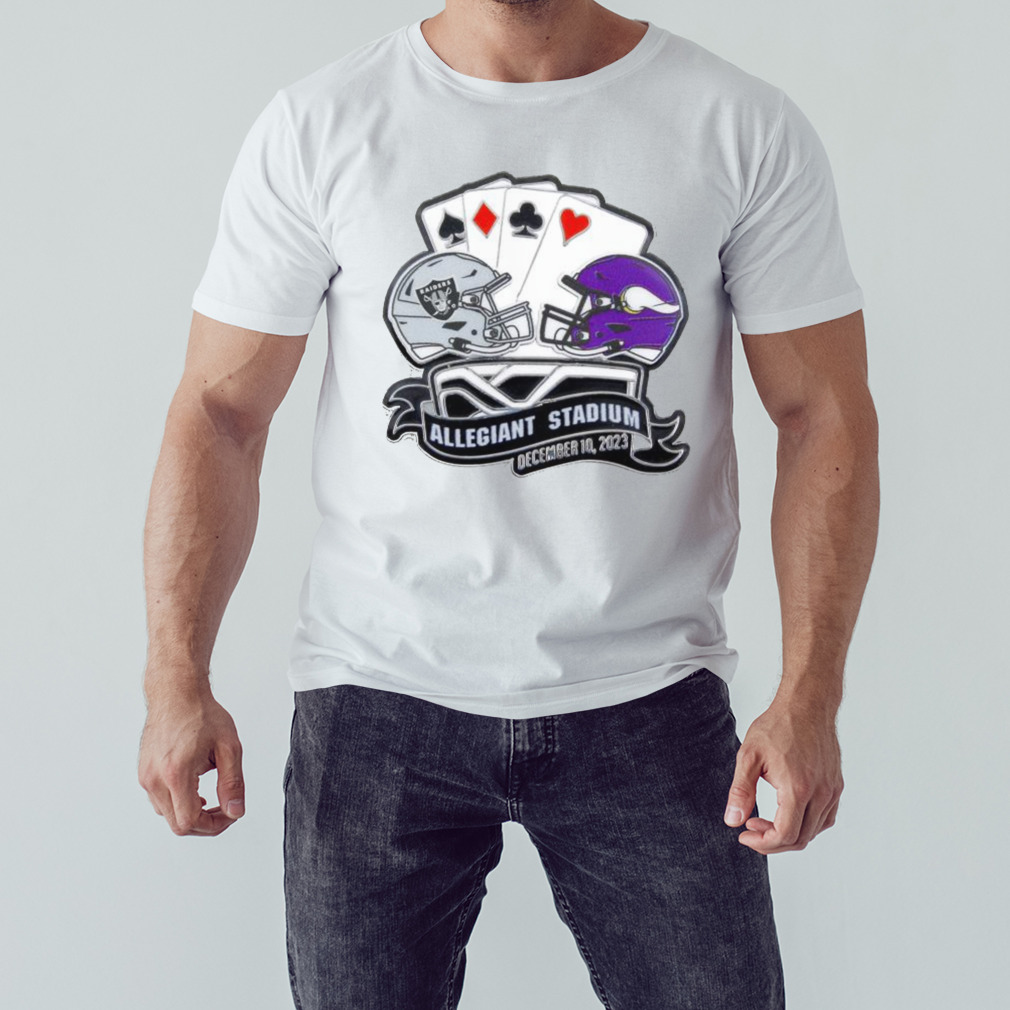 Las Vegas Raiders Vs Minnesota Vikings Allegiant Stadium December 10 2023 T-shirt