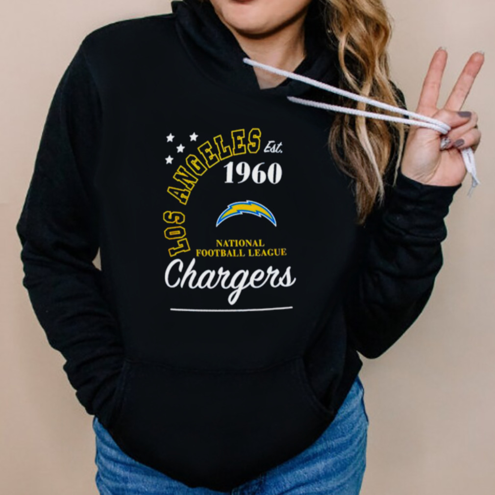 Los angeles chargers est 1960 national football league shirt