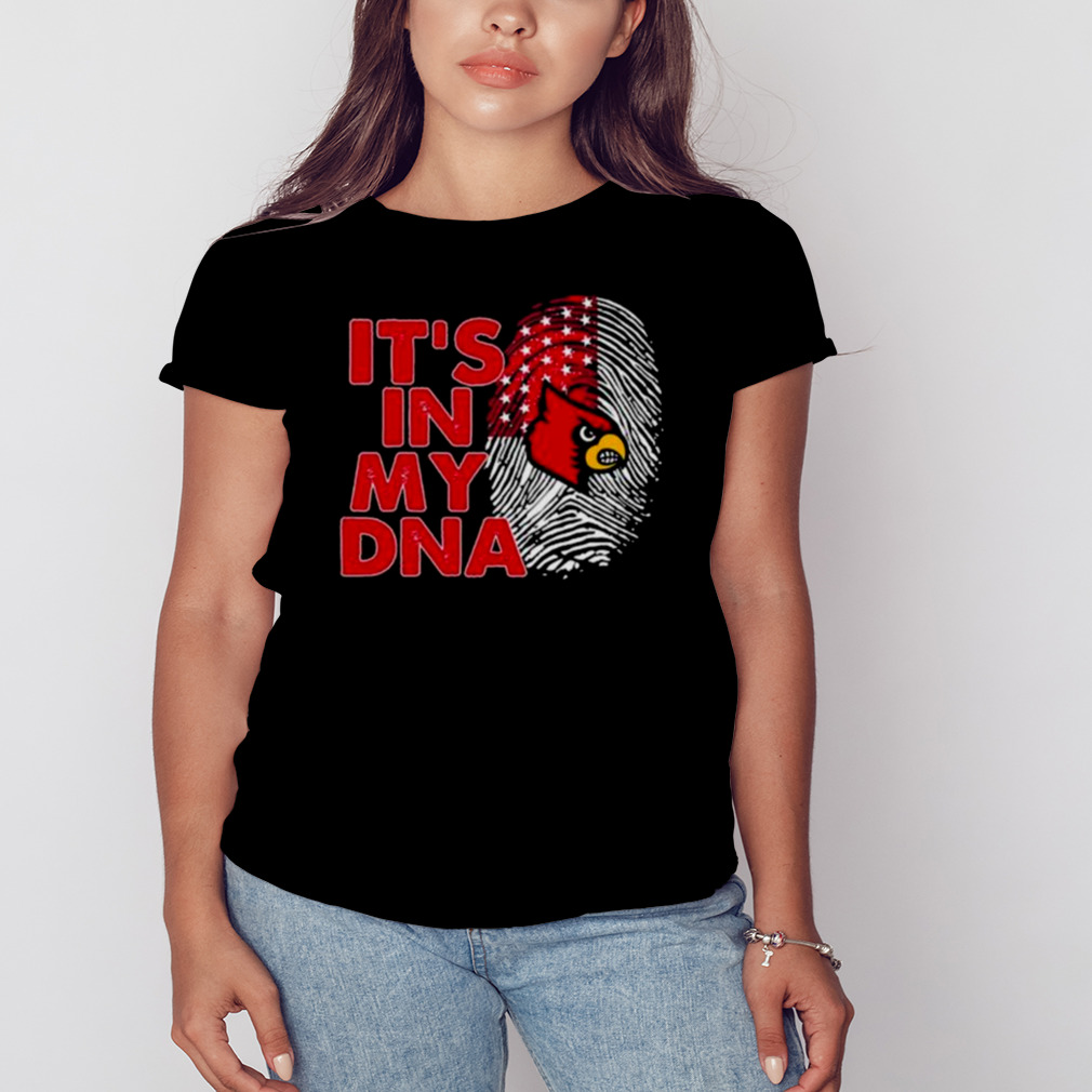 Louisville Cardinals Football 2023 It'S In My Dna Shirt - Peanutstee