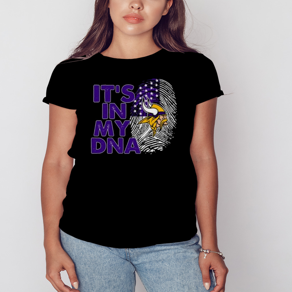 Minnesota Vikings Football 2023 It's In My Dna Shirt by Macoroo