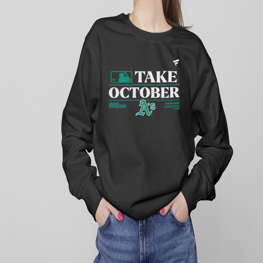 Oakland Athletics Mlb Take October 2023 Postseason Shirt - Reallgraphics