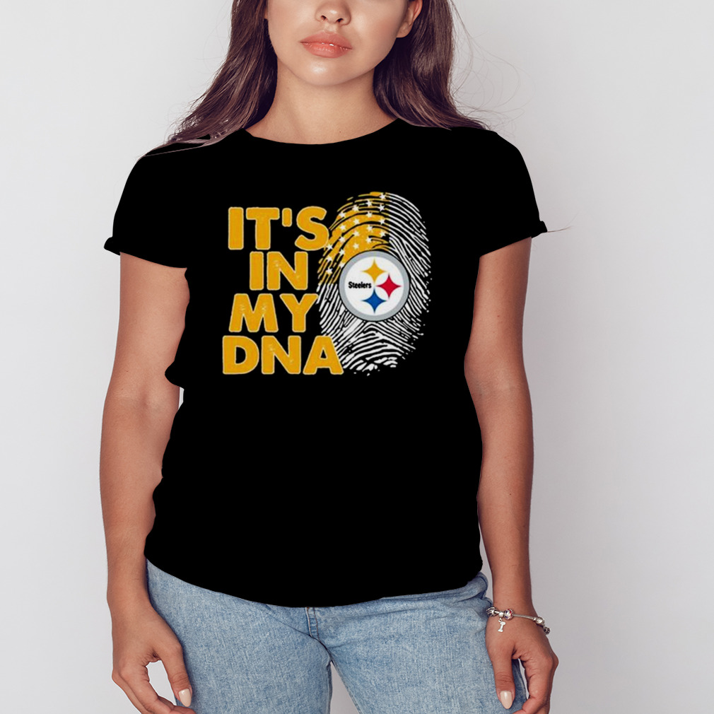 The Pittsburgh Steelers Its In My Dna Football T-Shirt - T-shirts Low Price