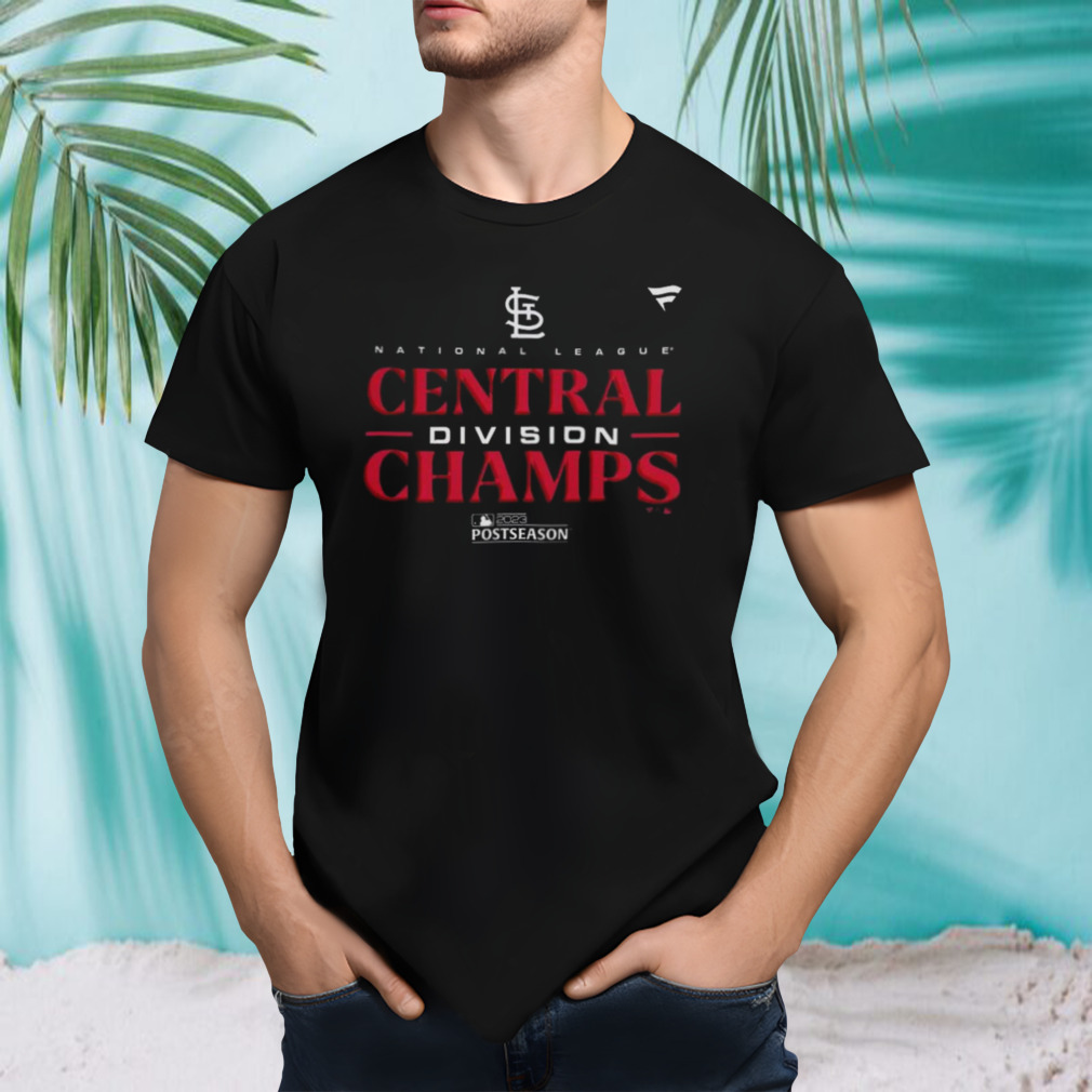 St. Louis Cardinals Nl Central Division Champs 2023 Postseason T-shirt