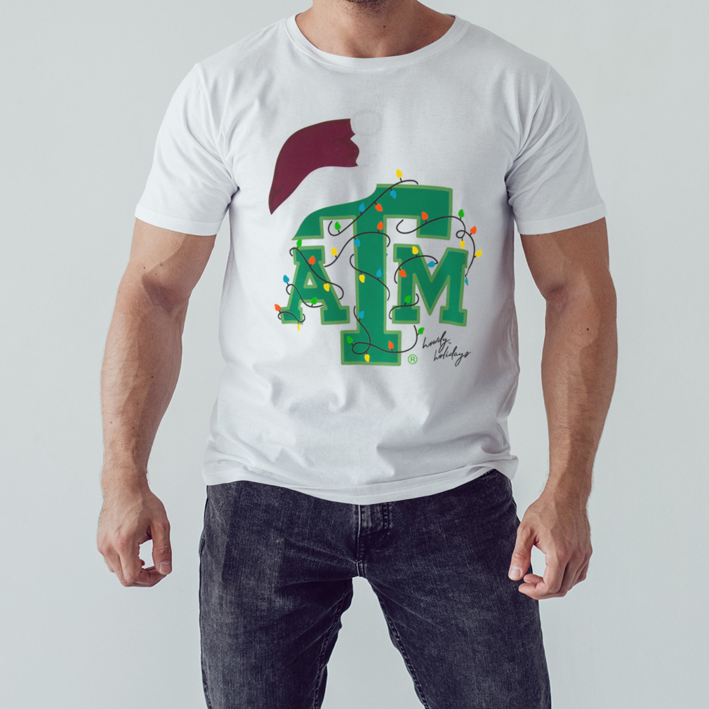 Texas A&M Christmas Lights T-Shirt