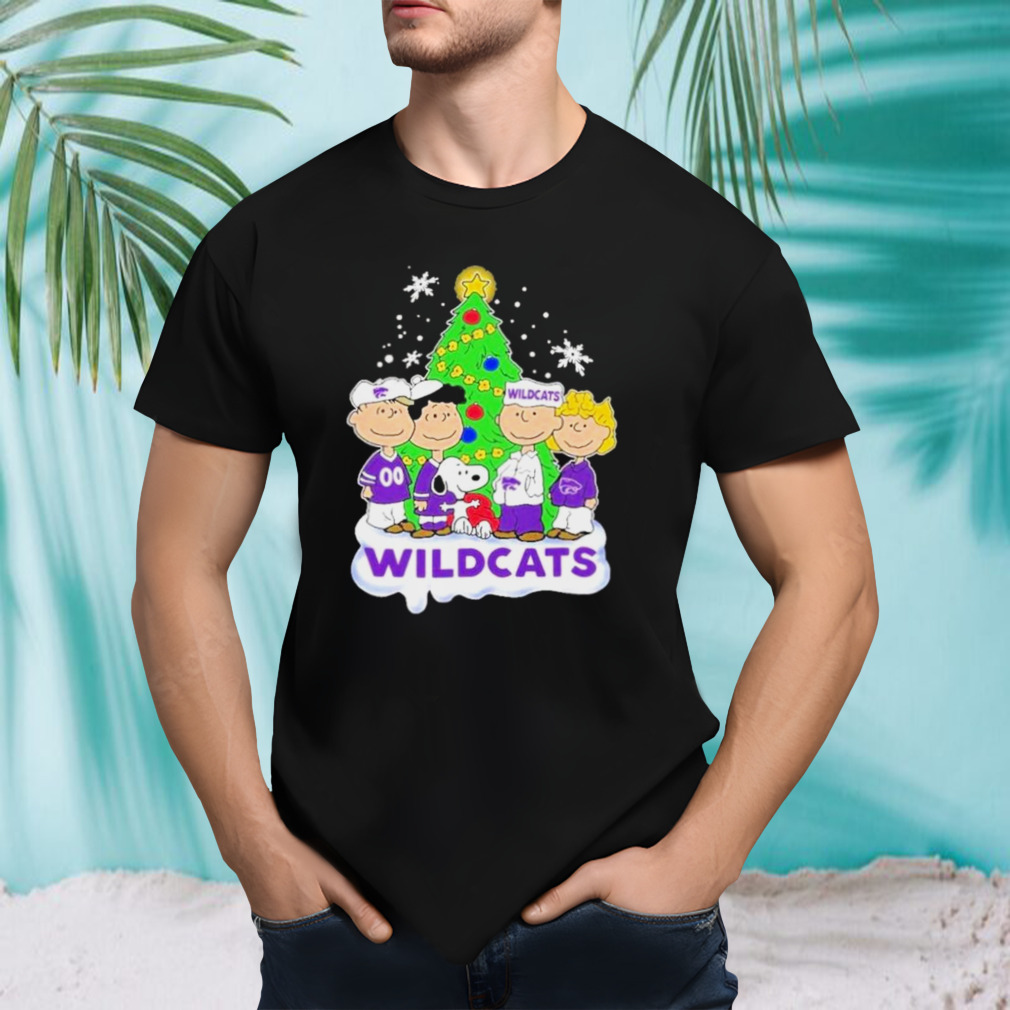 The Peanuts Characters K-State Wildcats Christmas 2023 Shirt