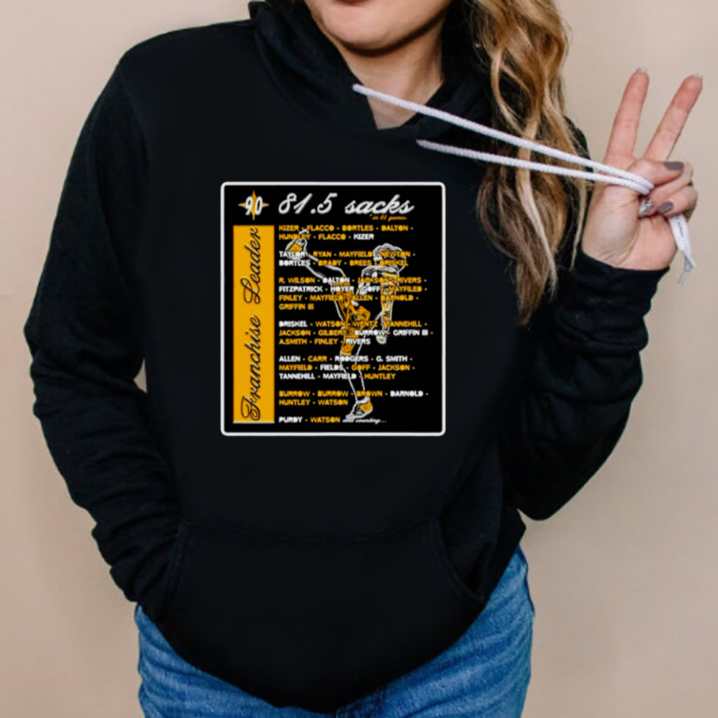 81.5 Sacks Franchise Leader shirt 5 Hoodies