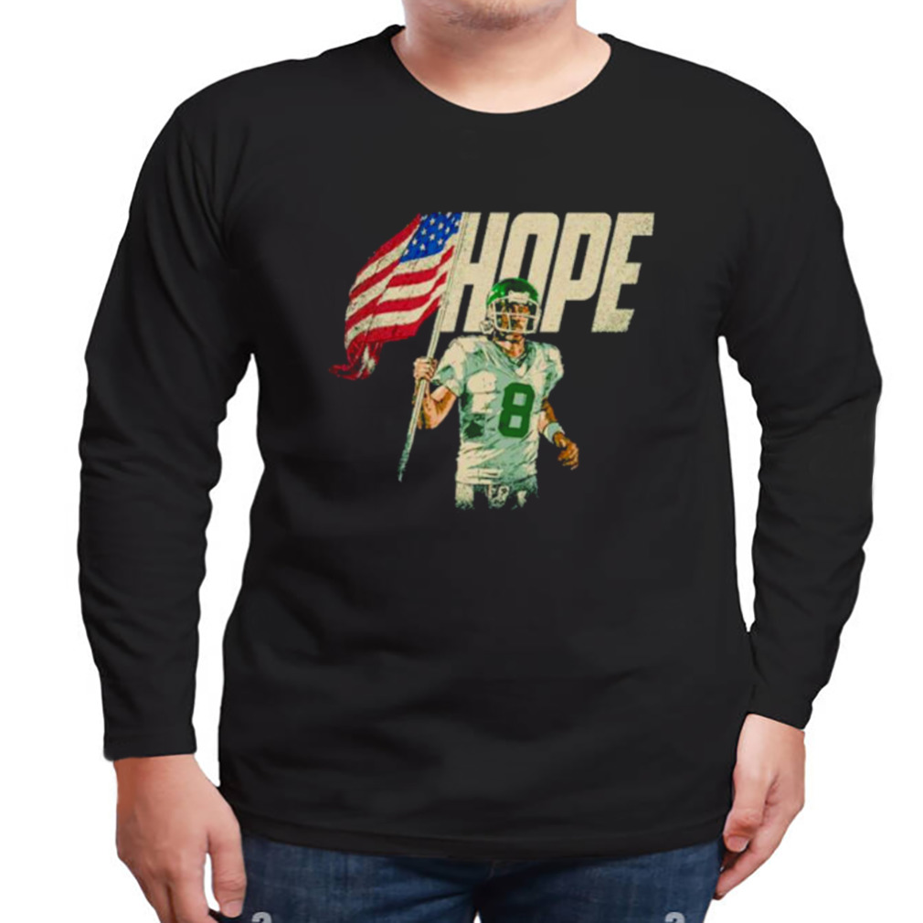 Aaron Rodgers New York J Hope football shirt 3 Longsleeve tshirt